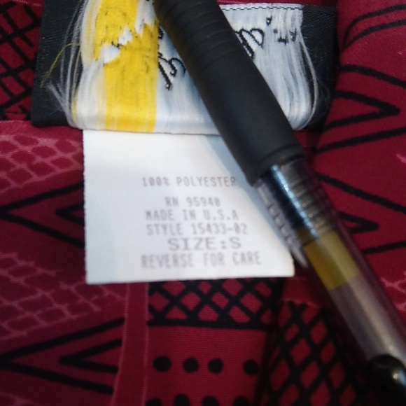 Silver Threads Vintage Button Down Blouse Top - Picture 5 of 8